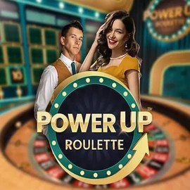 PowerUP Roulette online game logo by Pragmatic Play on x3-bet.pl